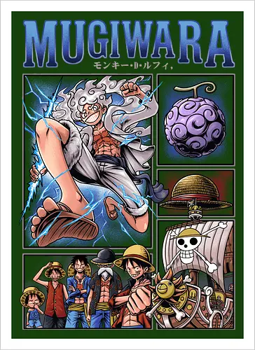 Monkey D. Ruffys Gear 5-Evolution – Pirate Mugiwara