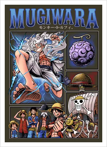 Monkey D. Ruffys Gear 5-Evolution – Pirate Mugiwara