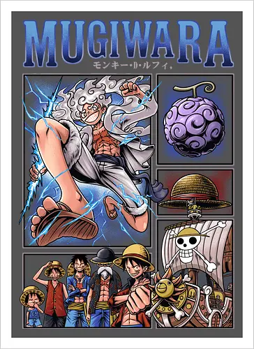Monkey D. Ruffys Gear 5-Evolution – Pirate Mugiwara
