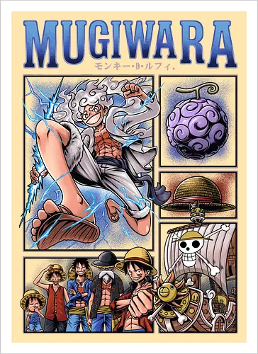Monkey D. Ruffys Gear 5-Evolution – Pirate Mugiwara