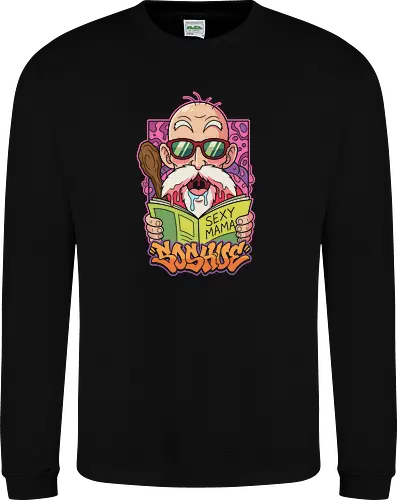 The Turtle Hermit's Distraction: Retro Roshi Graffiti
