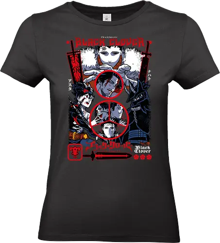 Magic Knight Power - Clover, asta, magic knights, anime magic, grimoire, shonen anime, anti magic, anime battle - Standard T-Shirt (Frauen)