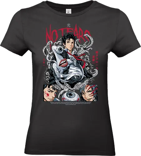 Human and Monster - parasyte, shinichi izumi, migi, horror anime, seinen manga, alien parasite, anime horror, dark anime - Standard T-Shirt (Frauen)