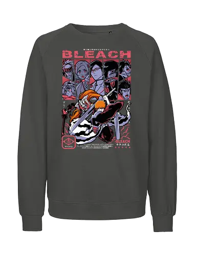 Soul Reaper Legacy - bleach, ichigo kurosaki, soul reaper, shinigami, anime swordsman, hollow mask, anime battle, bankai - Fairtrade Sweatshirt