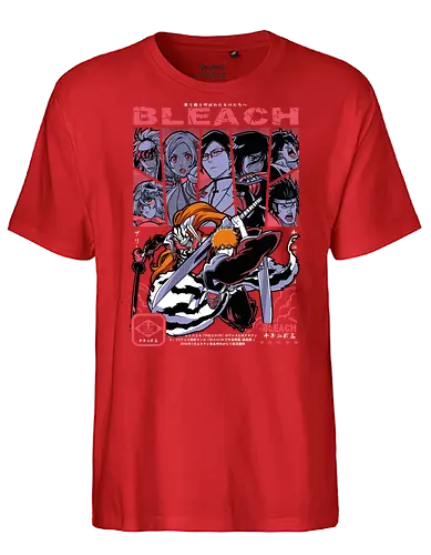 Soul Reaper Legacy - bleach, ichigo kurosaki, soul reaper, shinigami, anime swordsman, hollow mask, anime battle, bankai - Fairtrade T-Shirt