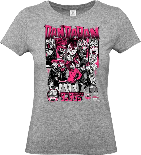 Paranormal Squad - dandadan, momo ayase, okarun, supernatural anime, alien anime, yokai battle, anime comedy, paranormal action - Standard T-Shirt (Frauen)