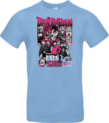 Paranormal Squad - dandadan, momo ayase, okarun, supernatural anime, alien anime, yokai battle, anime comedy, paranormal action - Standard T-Shirt