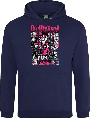 Paranormal Squad - dandadan, momo ayase, okarun, supernatural anime, alien anime, yokai battle, anime comedy, paranormal action - Standard Hoodie