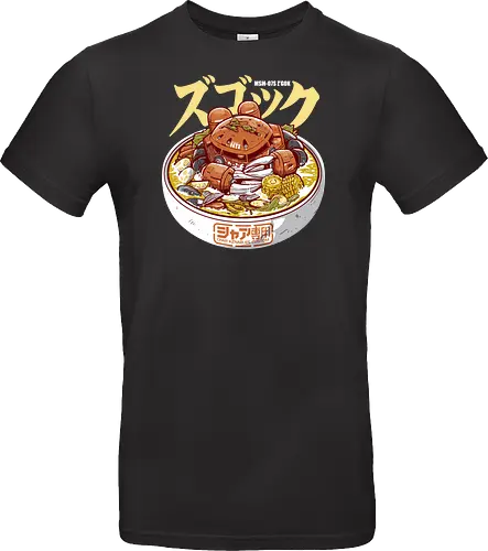 Char Z'Gok Meeresfrüchte-Ramen – Lustige Mecha-Parodie