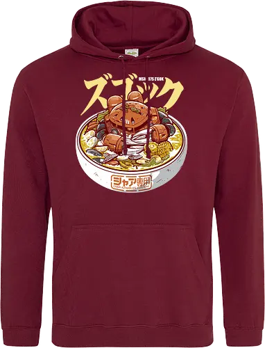 Char Z'Gok Meeresfrüchte-Ramen – Lustige Mecha-Parodie
