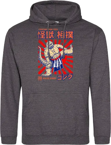 Kaiju als Kaiju-Sumo-Ringer – Parodie auf japanische Monster