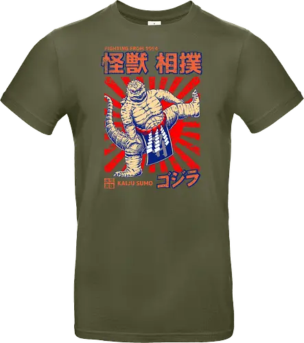 Kaiju als Kaiju-Sumo-Ringer – Parodie auf japanische Monster