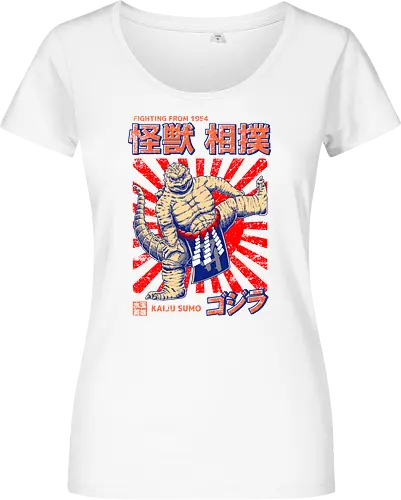 Kaiju als Kaiju-Sumo-Ringer – Parodie auf japanische Monster