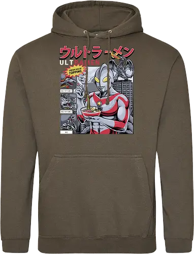 Ultramen Ramen-Nudelsuppe – Lustige Kaiju-Topping-Parodie