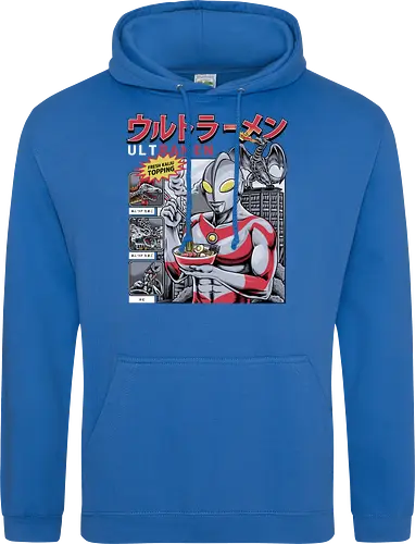 Ultramen Ramen-Nudelsuppe – Lustige Kaiju-Topping-Parodie