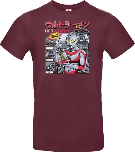 Ultramen Ramen-Nudelsuppe – Lustige Kaiju-Topping-Parodie