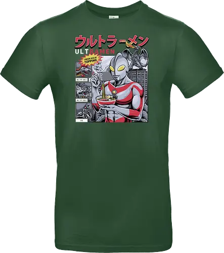 Ultramen Ramen-Nudelsuppe – Lustige Kaiju-Topping-Parodie