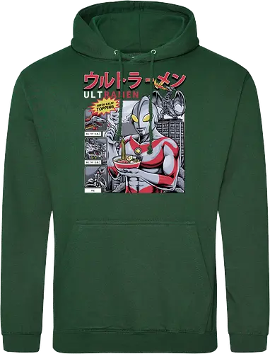 Ultramen Ramen-Nudelsuppe – Lustige Kaiju-Topping-Parodie