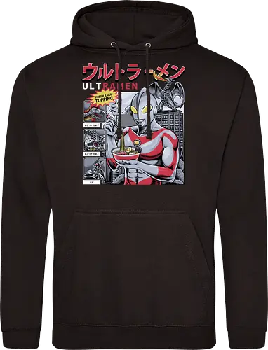 Ultramen Ramen-Nudelsuppe – Lustige Kaiju-Topping-Parodie