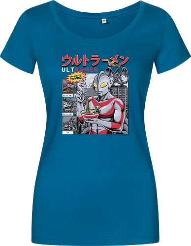 Ultramen Ramen-Nudelsuppe – Lustige Kaiju-Topping-Parodie