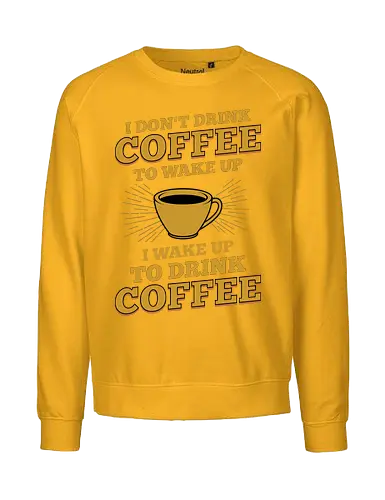 Lustiges Kaffee Liebhaber Design - kaffee liebhaber, lustiger kaffee spruch, retro kaffee design, koffein süchtig, kaffeeliebe, kaffeespruch, vintage kaffee, kaffeetypografie, espresso liebhaber, barista geschenk, morgenkaffee, kaffeefan, lustiges design, kaffeekultur, retro typografie, kaffeegrafik, kaffeetasse, koffein liebe, lustige zitate, kaffee lifestyle, kaffee kunst, trendiges design, kaffeegenuss, kaffee motiv, humor design, kaffee vibes, geschenk für kaffeeliebhaber, typografie design, kaffee illustration, retro stil - Fairtrade Sweatshirt