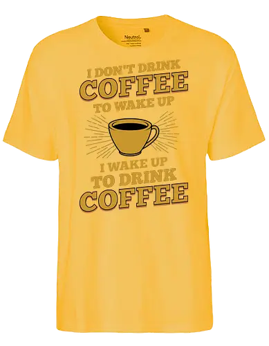 Lustiges Kaffee Liebhaber Design - kaffee liebhaber, lustiger kaffee spruch, retro kaffee design, koffein süchtig, kaffeeliebe, kaffeespruch, vintage kaffee, kaffeetypografie, espresso liebhaber, barista geschenk, morgenkaffee, kaffeefan, lustiges design, kaffeekultur, retro typografie, kaffeegrafik, kaffeetasse, koffein liebe, lustige zitate, kaffee lifestyle, kaffee kunst, trendiges design, kaffeegenuss, kaffee motiv, humor design, kaffee vibes, geschenk für kaffeeliebhaber, typografie design, kaffee illustration, retro stil - Fairtrade T-Shirt