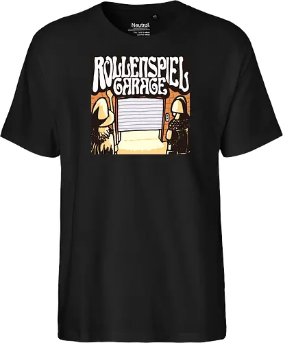 Logo des Podcasts RollenspielGarage. Design by CrlBox. Feuerball!