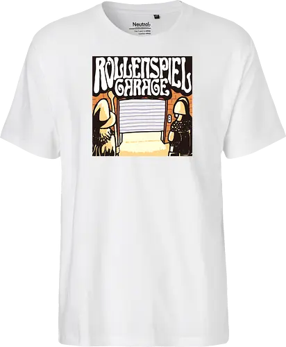 Logo des Podcasts RollenspielGarage. Design by CrlBox. Feuerball!