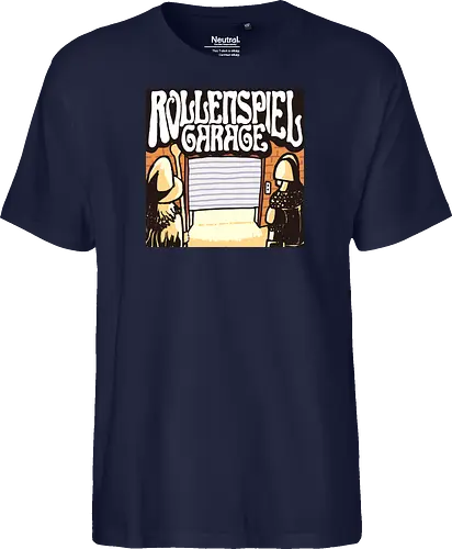 Logo des Podcasts RollenspielGarage. Design by CrlBox. Feuerball!