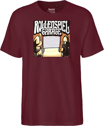 Logo des Podcasts RollenspielGarage. Design by CrlBox. Feuerball!