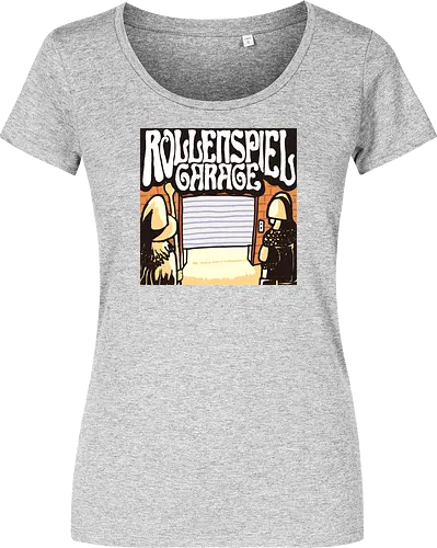 Logo des Podcasts RollenspielGarage. Design by CrlBox. Feuerball!