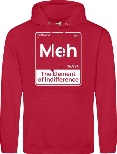 Meh The Element of Indifference Minimalist Humor 