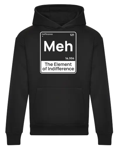 Meh The Element of Indifference Minimalist Humor 