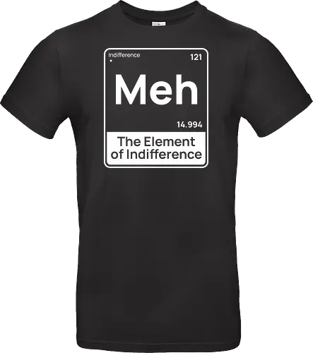 Meh The Element of Indifference Minimalist Humor 