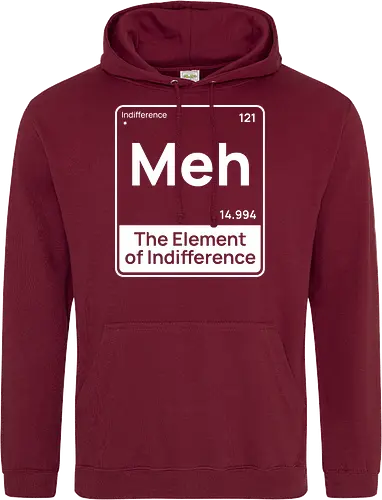 Meh The Element of Indifference Minimalist Humor 