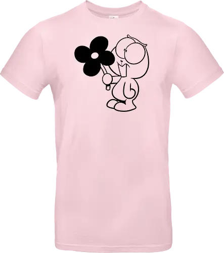 Lemming mit Blume