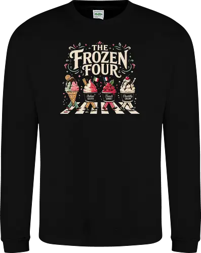 The Frozen Four Ice Cream Characters