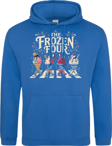The Frozen Four Ice Cream Characters