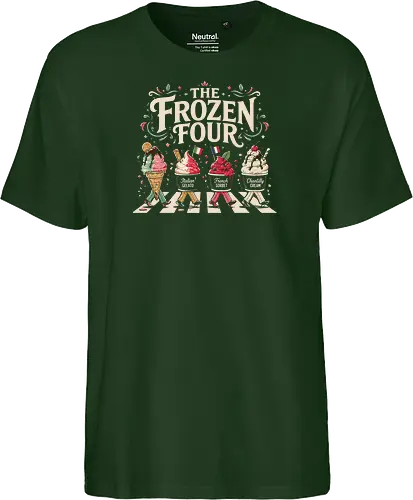 The Frozen Four Ice Cream Characters