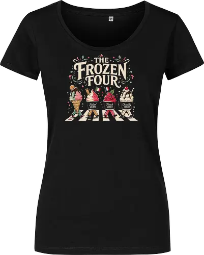 The Frozen Four Ice Cream Characters