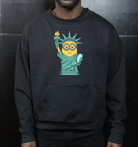 Statue of Boredom: The Liberty Minion