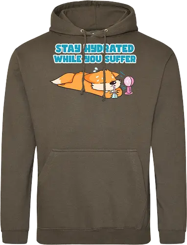 Stay Hydrated - Fuchs, Fox, Sommer - Standard Hoodie