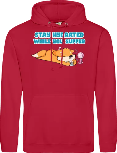 Stay Hydrated - Fuchs, Fox, Sommer - Standard Hoodie