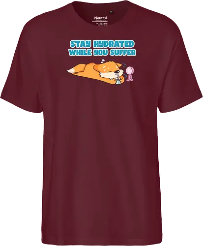 Stay Hydrated - Fuchs, Fox, Sommer - Fairtrade T-Shirt