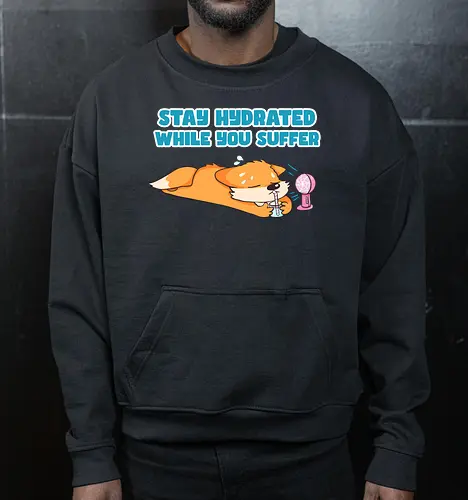 Stay Hydrated - Fuchs, Fox, Sommer - Cropped Sweatshirt
