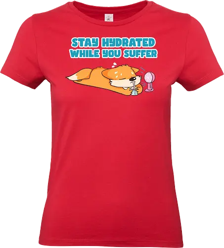Stay Hydrated - Fuchs, Fox, Sommer - Standard T-Shirt (Frauen)