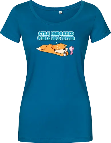 Stay Hydrated - Fuchs, Fox, Sommer - Damen T-Shirt