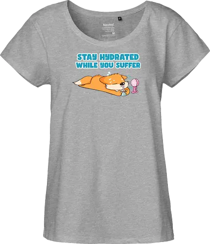 Stay Hydrated - Fuchs, Fox, Sommer - Fairtrade Girl Shirt