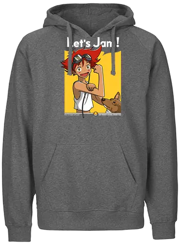 Radical Edward - Cowboy auf Höchster Frequenz! - Cowboy, Radical Edward, Klassischer Anime, Geek T-Shirt, Anime Hacker - Fairtrade Hoodie