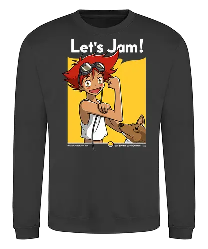 Radical Edward - Cowboy auf Höchster Frequenz! - Cowboy, Radical Edward, Klassischer Anime, Geek T-Shirt, Anime Hacker - Sweatshirt